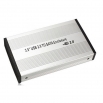 Кутия за хард диск SATA 3.5" USB 2.0 /Сребриста
