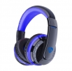Слушалки с Bluetooth,SD Ovleng MX666,Черно/Син