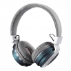 Слушалки с Bluetooth FE-018 Сив/Зелен