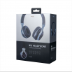 Слушалки с Bluetooth Moveteck K3608-Черен/Сребрист