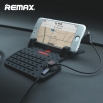Стойка/Подложка за автомобил с магнитен USB Micro + iPhone Remax