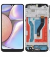 Samsung Дисплей за Samsung A105 (A10 2019) LCD черен с рамка EURO CODE