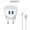 Мрежово Зарядно Устройство за iPhone 5/6/7 LDNIO DL-AC63,с Lightning Кабел