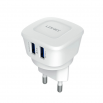 Мрежово Зарядно Устройство за iPhone 5/6/7 LDNIO DL-AC63,с Lightning Кабел