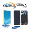 Samsung дисплей за samsung A205 / M107 (A20 / M10S 19) LCD BLACK (с рамка)