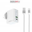 Мрежово зарядно устройство LDNIO A4403C с Type-C кабел 