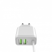Мрежово зарядно устройство LDNIO A321,5V 3.1A с Micro USB кабел