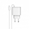 Мрежово зарядно устройство LDNIO A321,5V 3.1A с Micro USB кабел
