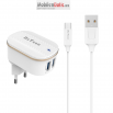 Мрежово зарядно устройство DeTech DE-15M с Micro USB кабел 