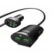Зарядно устройство за кола LDNIO C502 с 4xUSB,Универсално