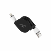 USB Lightning кабел за iPhone/Универсален Модел-Разтегателен