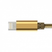 Комбиниран USB Кабел 2 в 1,Micro USB/IPhone Lighting,LDNIO