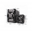Тонколони за Компютър Kisonli U-2500BT,5W+3W*2