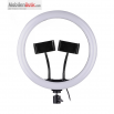 Селфи Ринг LED Лампа Модел M33/33см - 25W,с 2 скоби