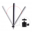 Селфи Ринг LED Лампа Модел M33/33см - 25W,с 2 скоби