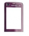 Лилаво стъкло за Nokia 6220 Classic
