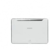Заден капак за Samsung Galaxy Tab 10.1 с лайсна,бял 
