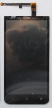Дисплей + Тъч скрийн за HTC One XL,Черен