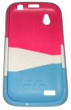 Цветен калъф за HTC T328w Desire V 002