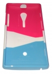 Трицветен калъф за Sony LT28i Xperia ion