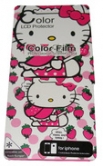 Преден и заден протектор за Apple iPhone 4/4S Hello Kitty Pink