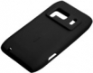 Черен силиконов гръб за Nokia N8