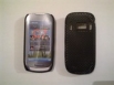 Черен силиконов твърд гръб за Nokia C7