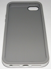 Двуцветен силиконов калъф за Apple iPhone 5 Сиво С Бяло