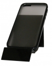 Прозрачен калъф с черна лайсна за Apple iPhone 5