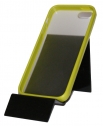 Прозрачен калъф с жълта лайсна за Apple iPhone 5