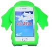 Силиконов калъф Слон за Apple iPhone 4 Зелен