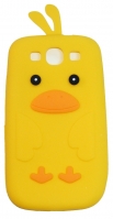 Силиконов калъф пиленце за Samsung i9300 Galaxy S3 Жълт
