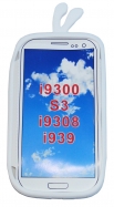 Силиконов калъф пиленце за Samsung i9300 Galaxy S3 Бял