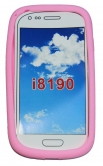 Силиконов калъф панделка за Samsung i8190 Galaxy S3 mini Розов