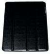 Калъф тип ТПУ и кожа за Apple iPad 2 и iPad 3 Черен