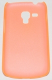 PC кейс твърд мат за Samsung S7562 Galaxy S Duos Оранжев