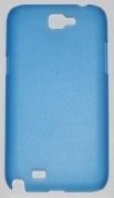 PC кейс твърд мат за Samsung N7100 Galaxy Note 2 Син