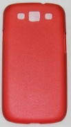 PC кейс твърд мат за Samsung I9300 Galaxy S3 Червен