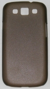 PC кейс твърд мат за Samsung I9300 Galaxy S3 Черен
