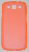 PC кейс твърд мат за Samsung Galaxy I9300 Galaxy S3 Оранжев