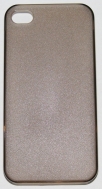 PC кейс твърд мат за Apple iPhone 4 Черен