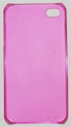 PC кейс твърд мат за Apple iPhone 4 Розов