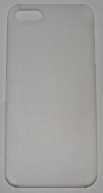 PC кейс твърд мат за Apple iPhone 5 Бял