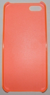 PC кейс твърд мат за Apple iPhone 5 Оранжев