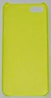 PC кейс твърд мат за Apple iPhone 5 Жълт