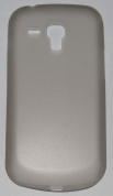 PC кейс мек мат гръб за Samsung S7562 Galaxy S Duos Сив