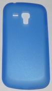 PC кейс мек мат гръб за Samsung S7562 Galaxy S Duos Син
