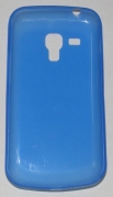 PC кейс мек мат гръб за Samsung S7562 Galaxy S Duos Син