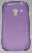 PC кейс мек мат за Samsung I8190 Galaxy S3 mini Лилав