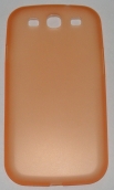 PC кейс мек мат за Samsung I9300 Galaxy S3 Оранжев